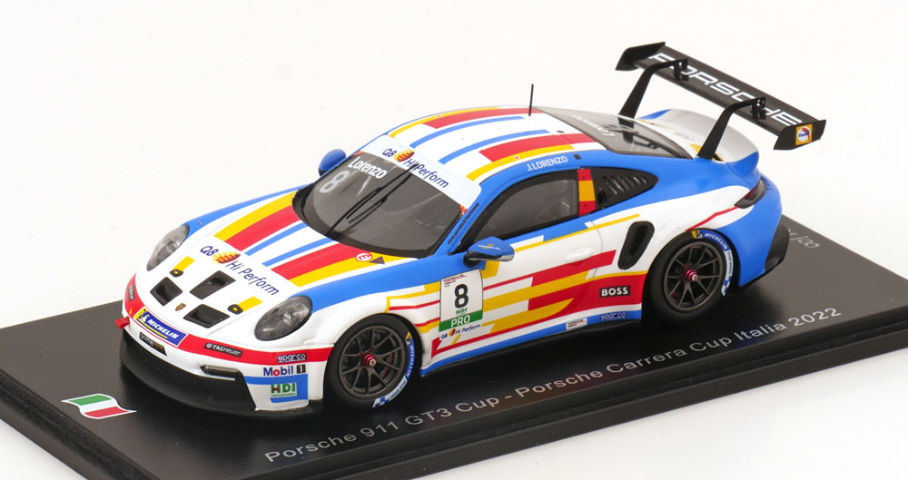 PORSCHE 911 GT3 CUP NO 8 PORSCHE CUP ITALY 2022