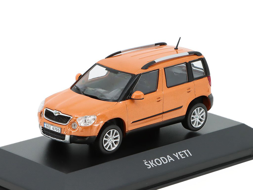 SKODA YETI 2009, ORANGE