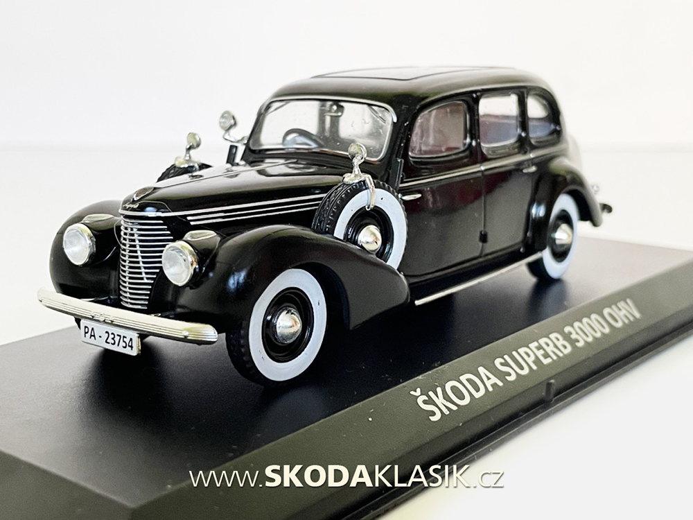 SKODA SUPERB 3000 OHV 1939