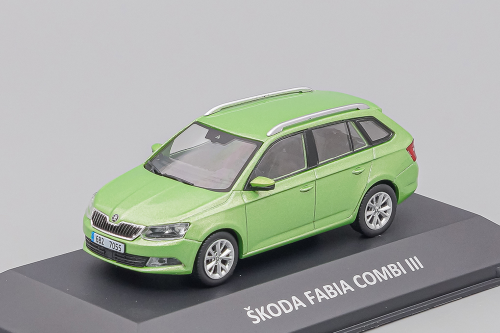 SKODA FABIA III COMBI 2015, GREEN