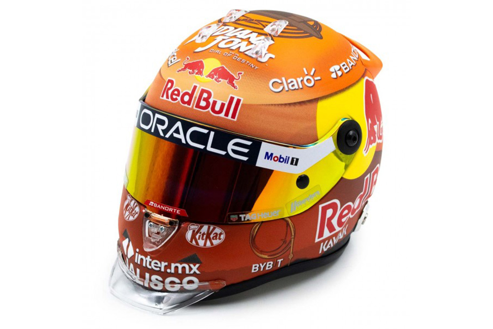 HELMET SERGIO PEREZ CANADIAN GP 2023  / ШЛЕМ СЕРХИО ПЕРЕСА ГРАНПРИ КАНАДЫ