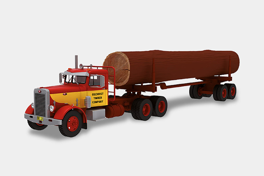 PETERBILT 281 1962 С БРЕВНОМ