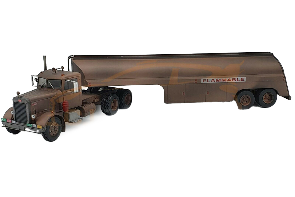 PETERBILT 281 1957 РЖАВАЯ ЦИСТЕРНА "ДУЭЛЬ"