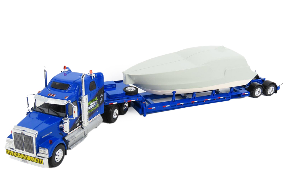 WESTERN STAR 4900 EX 2004 ТРАЛ С ЛОДКОЙ