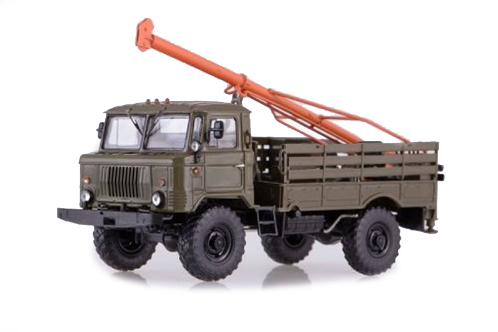 ГОРЬКИЙ 66 БУРИЛЬНАЯ МАШИНА БМ-302 (УЦЕНКА НЕТ ШТАНГИ ПОД СТРЕЛОЙ, ТРЕЩИНЫ НА КРЫШКЕ БОКСА)