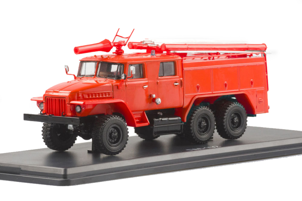 УРАЛЬСКИЙ ГРУЗОВИК 375Н АЦ-40 ПМ-102 КРАСНЫЙ