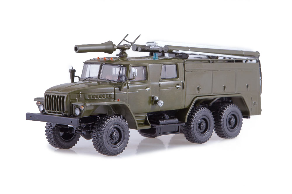 УРАЛЬСКИЙ ГРУЗОВИК 43202 АЦ-40 ПМ-102Б ХАКИ