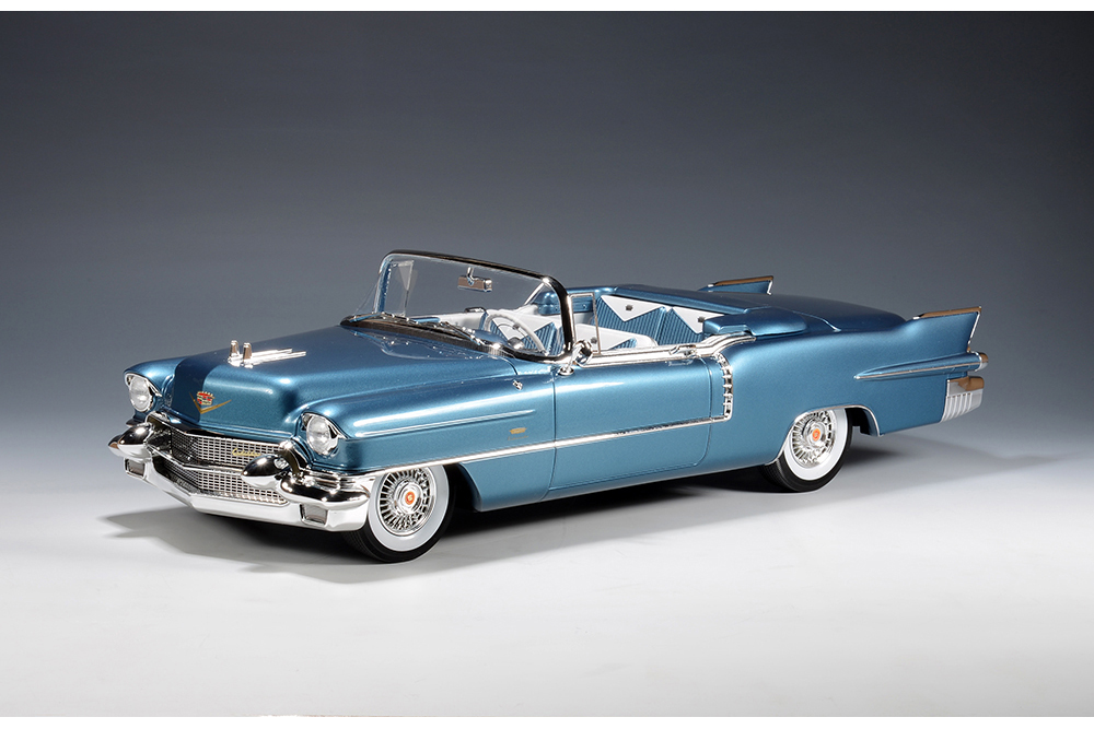 CADILLAC ELDORADO BIARRITZ (ОТКРЫТЫЙ) 1956 BAHAMA BLUE