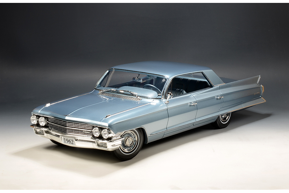 CADILLAC SEDAN DEVILLE 1962 NEWPORT BLUE METALLIC