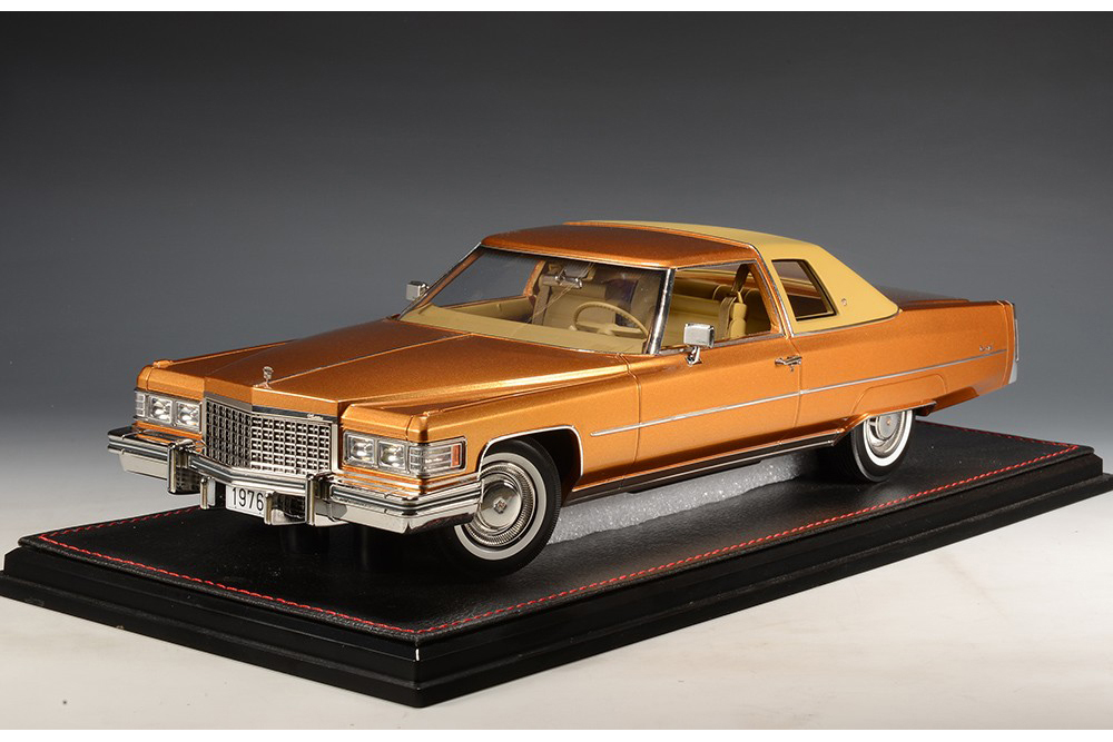 CADILLAC COUPE DEVILLE 1976 AMBERLITE FIREMIST () / КАДИЛЛАК КУПЕ ДЕВИЛЛЕ АМБЕРЛИТЕ ФИРЕМИСТ ОРАНЖЕВЫЙ