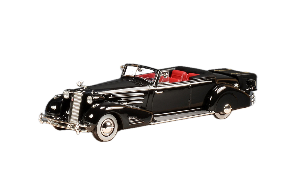 CADILLAC V16 452D VICTORIA CONVERTIBLE (ОТКРЫТЫЙ) 1934 BLACK