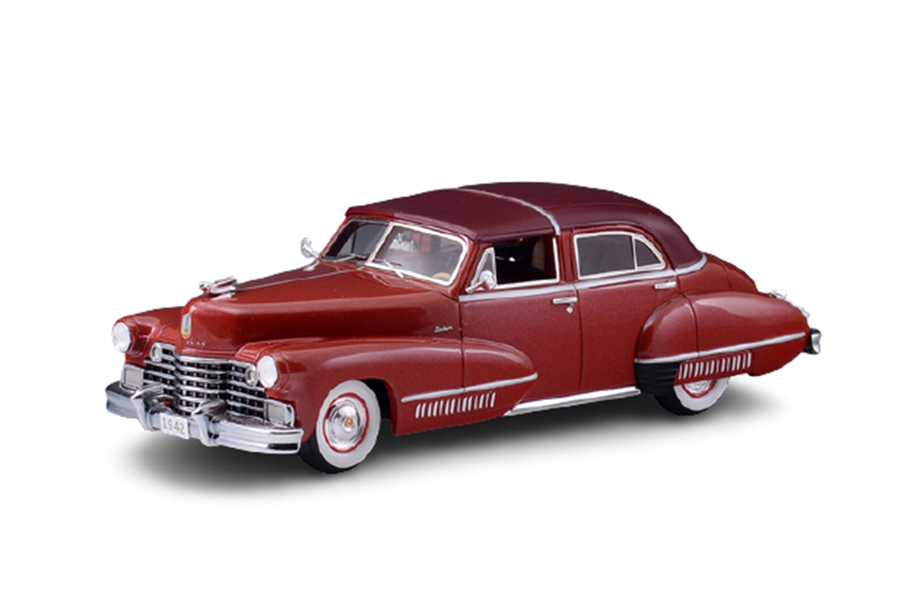 CADILLAC SIXTY SPECIAL TOWN BROUGHAM BY DERHAM (CLOSED) 1942 RED