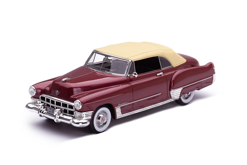 CADILLAC SERIES 62 CONVERTIBLE (ЗАКРЫТЫЙ) 1949 MAROON