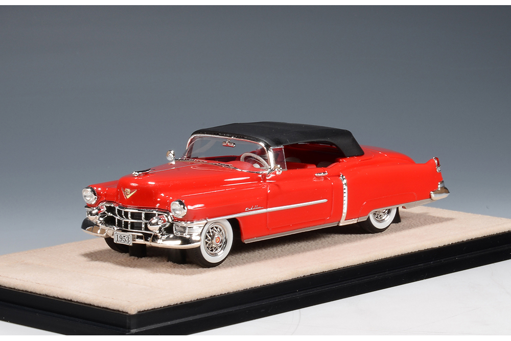 CADILLAC ELDORADO CONVERTIBLE (ЗАКРЫТЫЙ) 1953 AZTEC RED