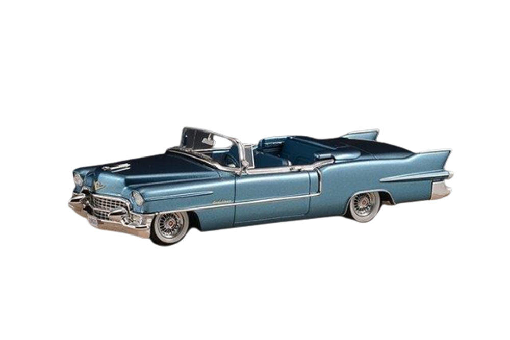 CADILLAC ELDORADO BIARRITZ (ОТКРЫТЫЙ) 1955 BAHAMA BLUE METALLIC