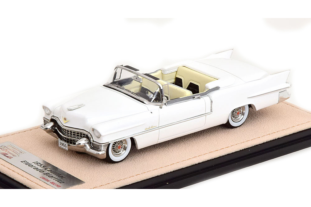 CADILLAC ELDORADO BIARRITZ (ОТКРЫТЫЙ) 1955 WHITE