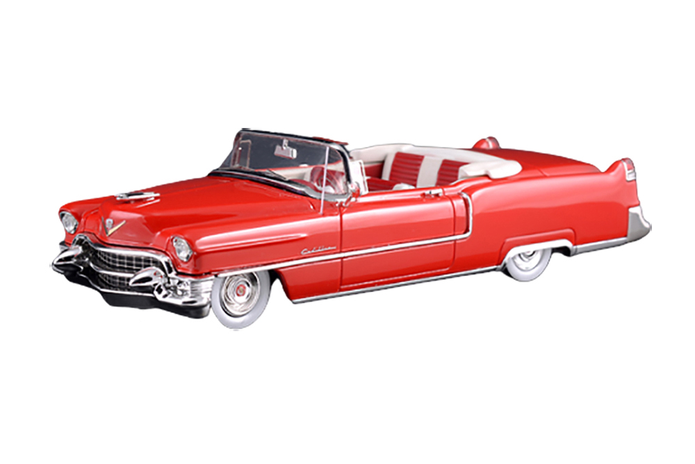 CADILLAC SERIES 62 CONVERTIBLE (OPEN) 1955 DAKOTA RED