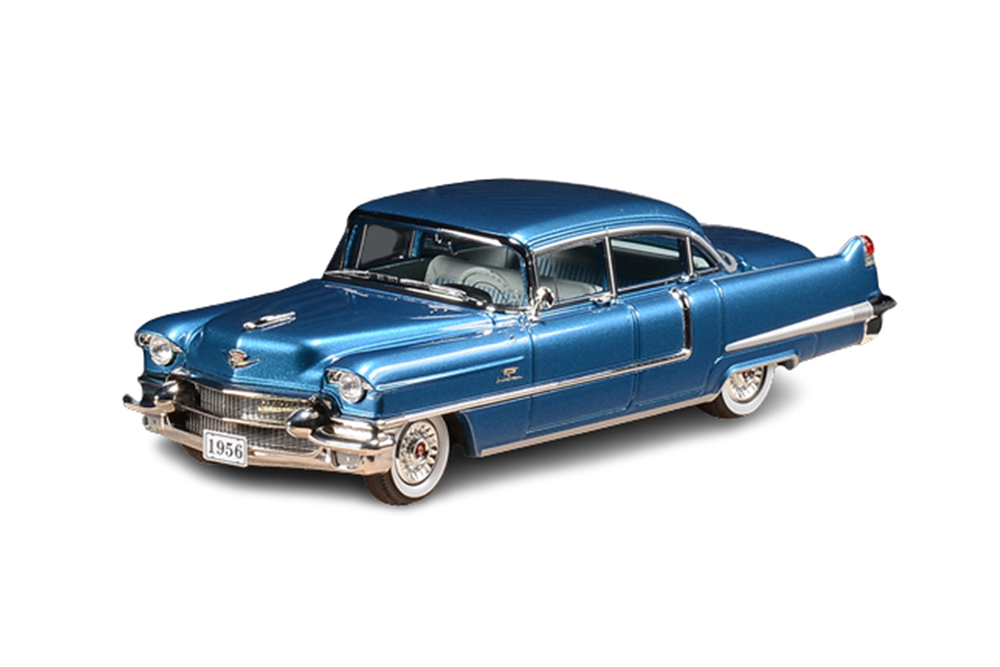 CADILLAC FLEETWOOD SIXTY SPECIAL 1956 BAHAMA BLUE METALLIC / КАДИЛЛАК ФЛИТВУД ШЕСТЬДЕСЯТ СПЕЦИАЛЬНЫЙ 1956 БАГАМСКИЙ СИНИЙ МЕТАЛЛИК