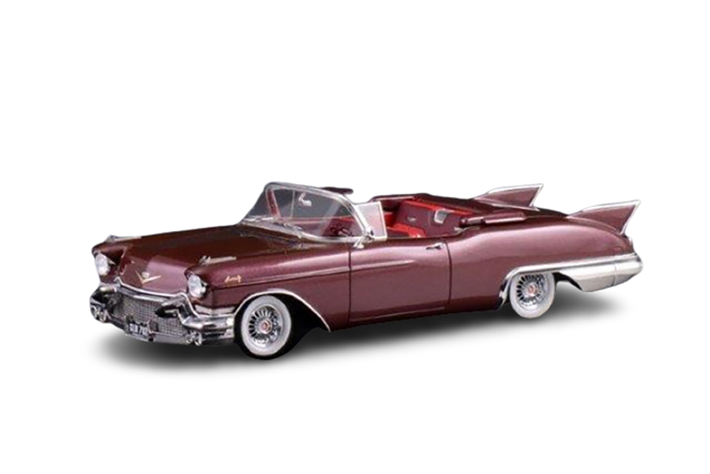 CADILLAC ELDORADO BIARRITZ (OPEN) 1957 CASTILE MARRON METALLIC