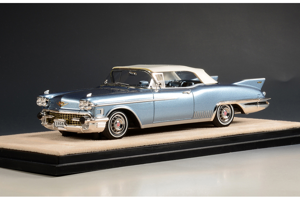 CADILLAC ELDORADO BIARRITZ "RAINDROP" PROTOTYPE (ЗАКРЫТЫЙ) 1958 ARGYLE BLUE IRID