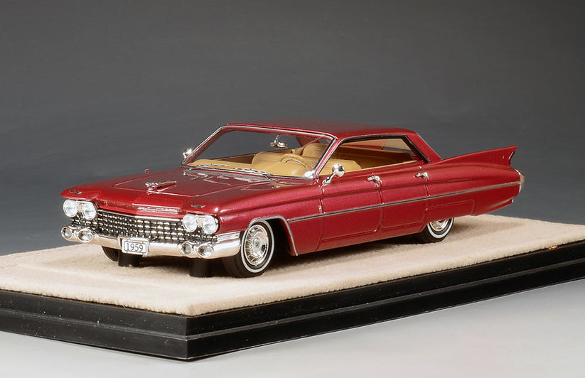 CADILLAC ELDORADO BROUGHAM PININFARINA 1959 DARK MAROON METALLIC