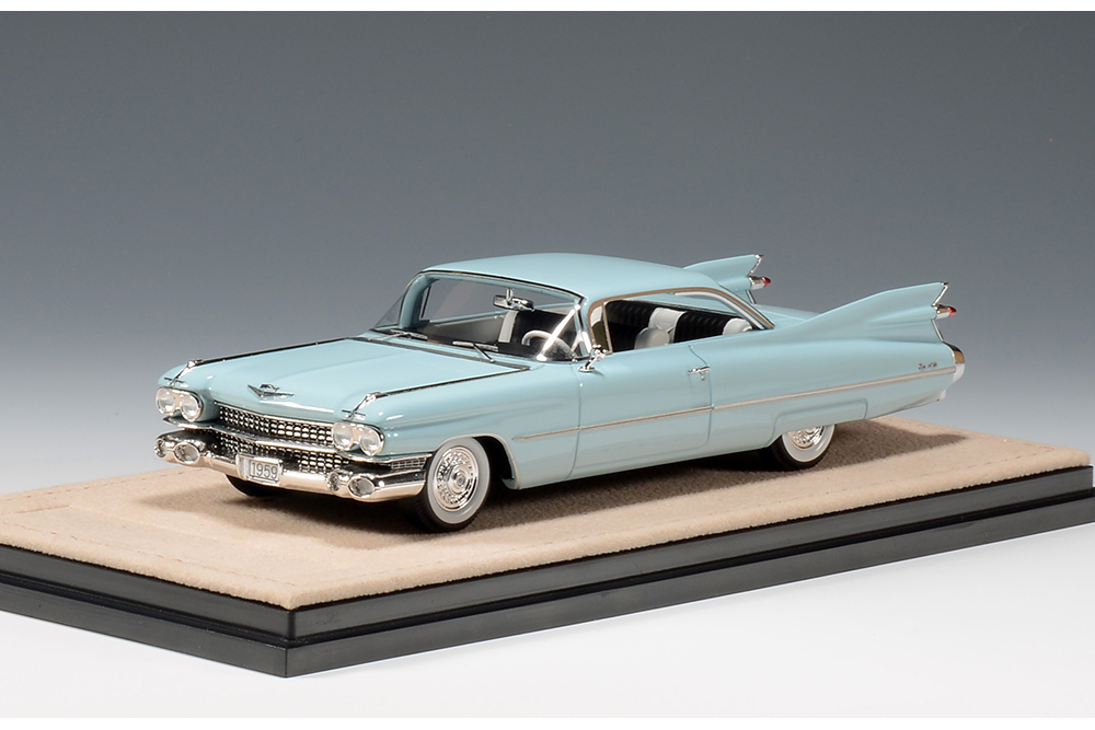 CADILLAC COUPE DEVILLE 1959 BRETON BLUE