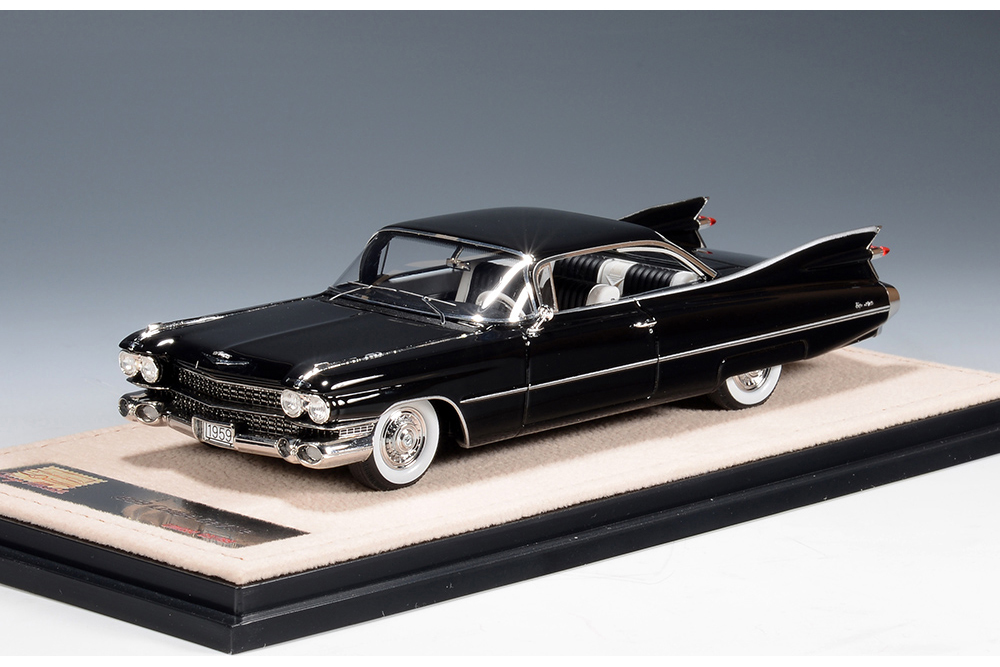 CADILLAC COUPE DE VILLE 1959 BLACK