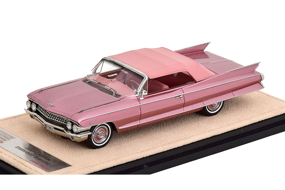 CADILLAC ELDORADO BIARRITZ (ЗАКРЫТЫЙ) 1961 FONTANA ROSE METALLIC / КАДИЛЛАК ЭЛЬДОРАДО БИАРРИЦ (ЗАКРЫТЫЙ) 1961 ФОНТАНА РОУЗ МЕТАЛЛИК
