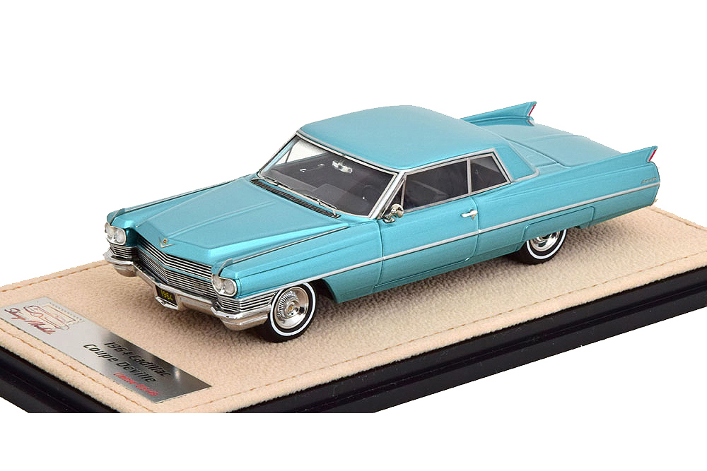 CADILLAC COUPE DEVILLE 1964 AQUAMARINE METALLIC