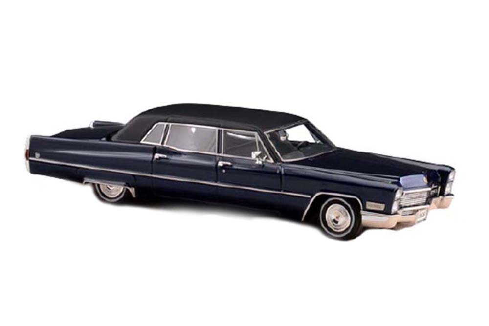 CADILLAC FLEETWOOD SERIES 75 LIMOUSINE 1968 EMPEROR BLUE METALLIC / КАДИЛЛАК ФЛИТВУД СЕРИЯ 75 ЛИМУЗИН 1968 ИМПЕРАТОР СИНИЙ МЕТАЛЛИК