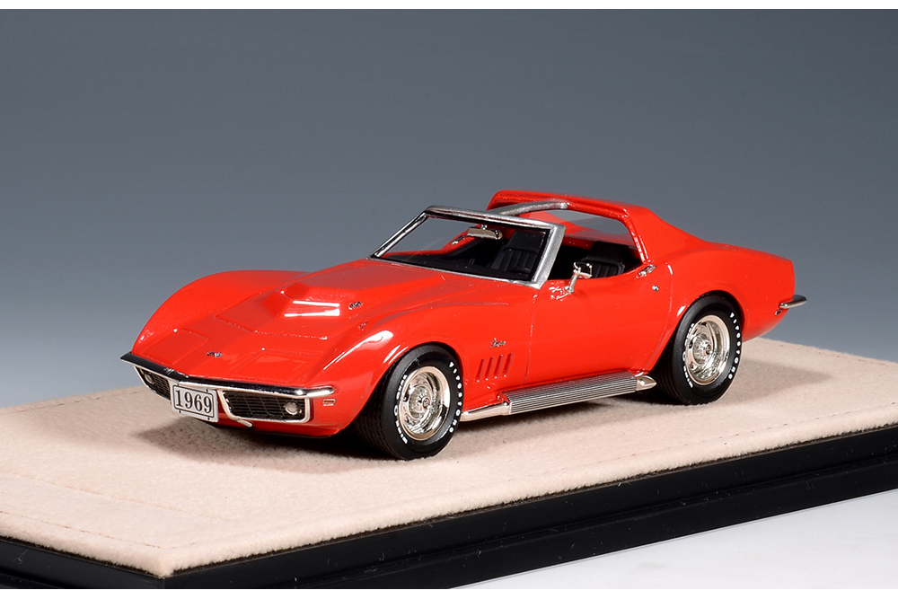 CHEVROLET CORVETTE STINGRAY L88 COUPE T-ROOF (ОТКРЫТЫЙ) 1969 MONZA RED