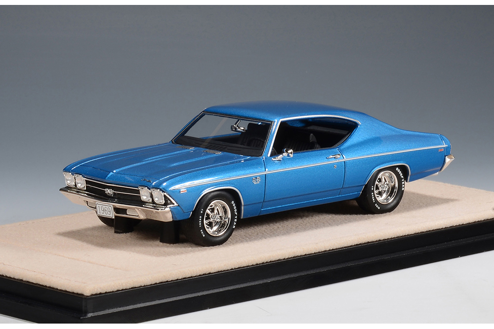CHEVROLET CHEVELLE SS 396 1969 LIGHT BLUE METALLIC