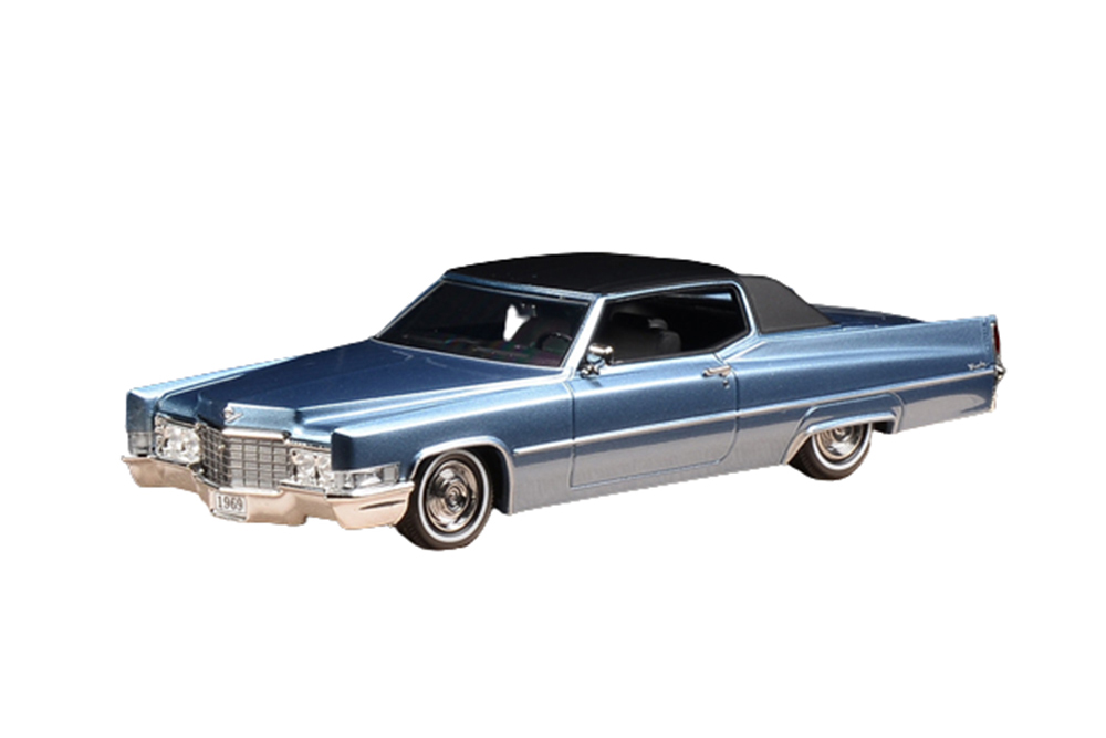 CADILLAC COUPE DEVILLE 1969 ASTRAL BLUE METALLIC / КАДИЛЛАК КУПЕ ДЕВИЛЬ 1969 АСТРАЛ СИНИЙ МЕТАЛЛИК