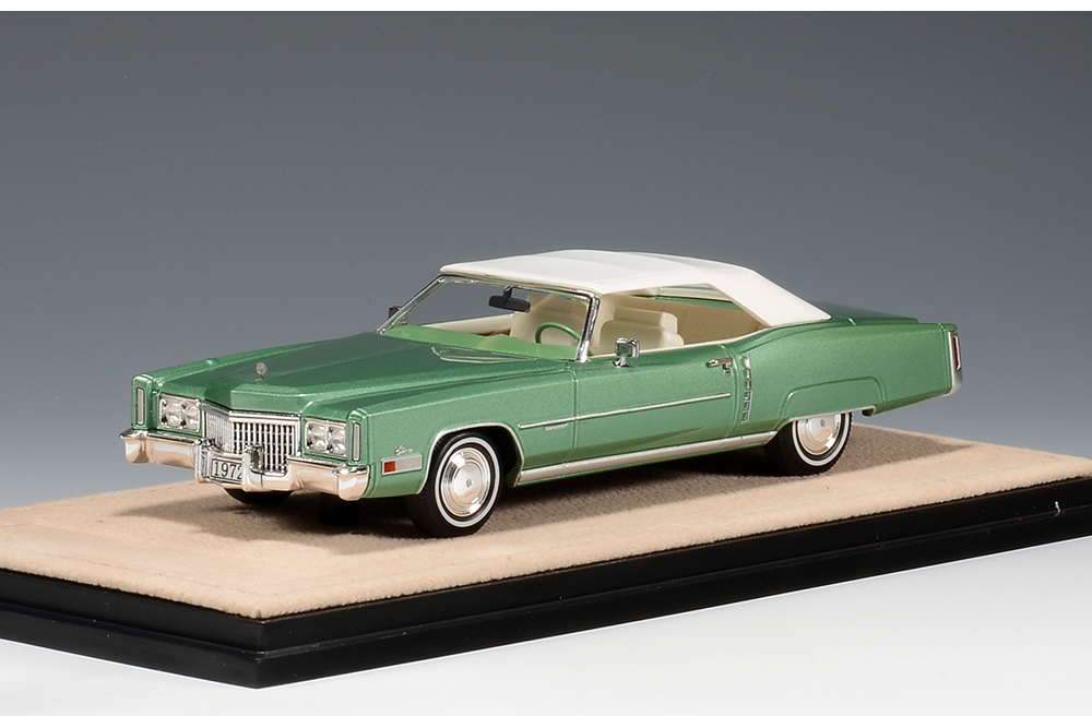 CADILLAC ELDORADO CONVERTIBLE (ЗАКРЫТЫЙ) 1972 SUMATRA GREEN METALLIC