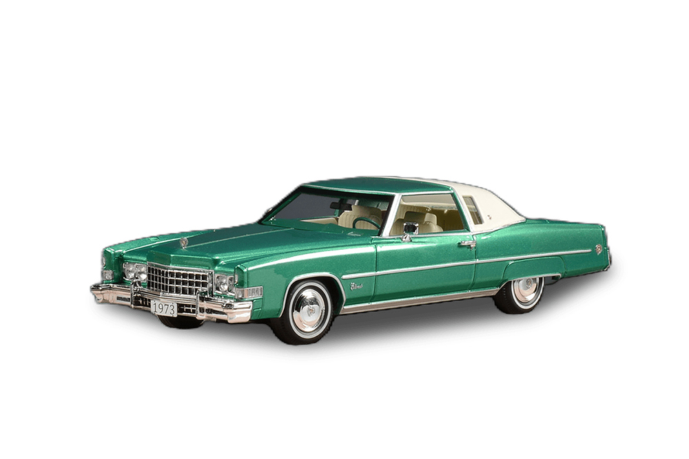 CADILLAC ELDORADO CUSTOM CABRIOLET 1973 VIRIDIAN GREEN METALLIC / КАДИЛЛАК ЭЛЬДОРАДО ЗЕЛЕНЫЙ