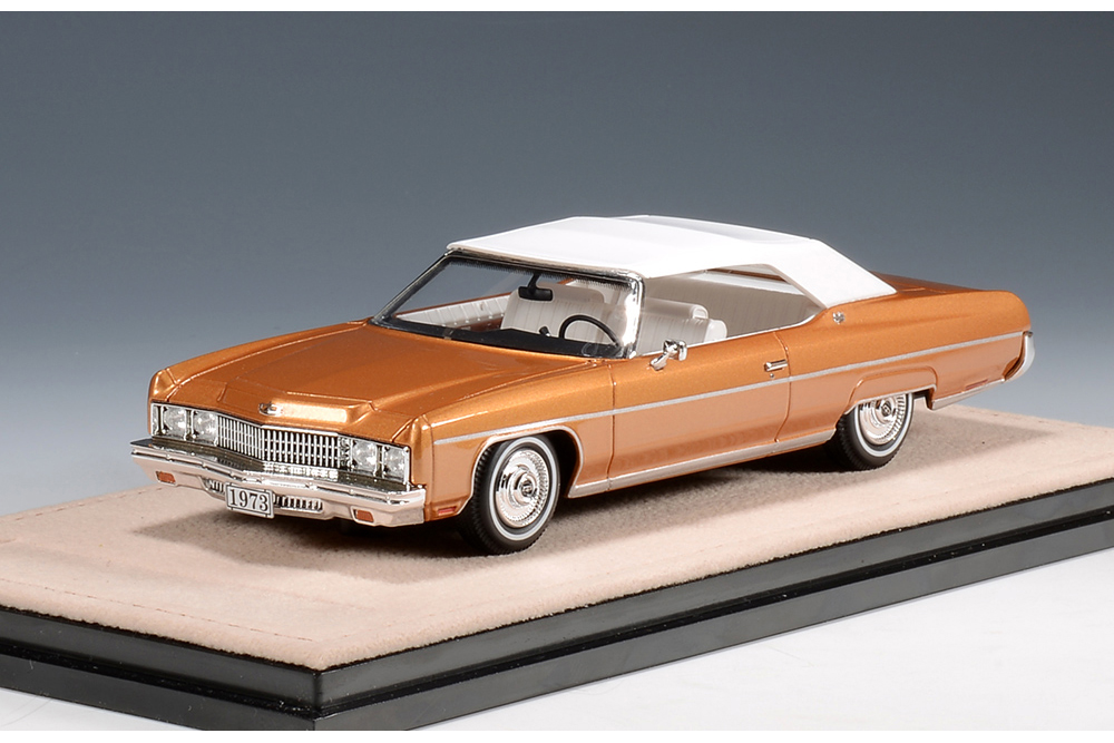 CHEVROLET CAPRICE CONVERTIBLE (ЗАКРЫТЫЙ) 1973 MEDIUM ORANGE METALLIC
