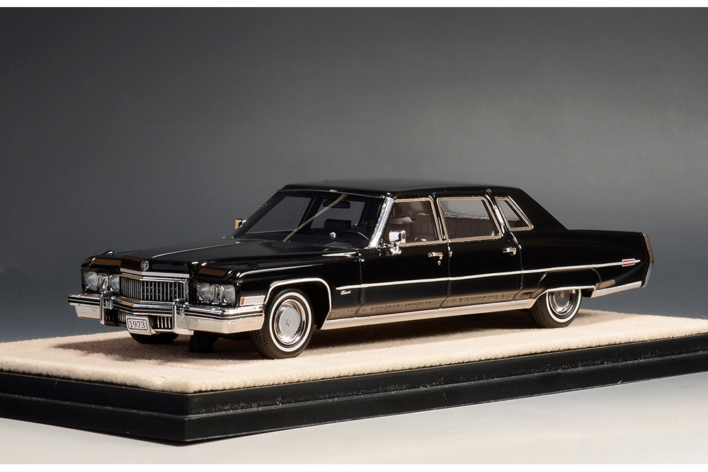 CADILLAC FLEETWOOD 75 LIMOUSINE 1973 BLACK