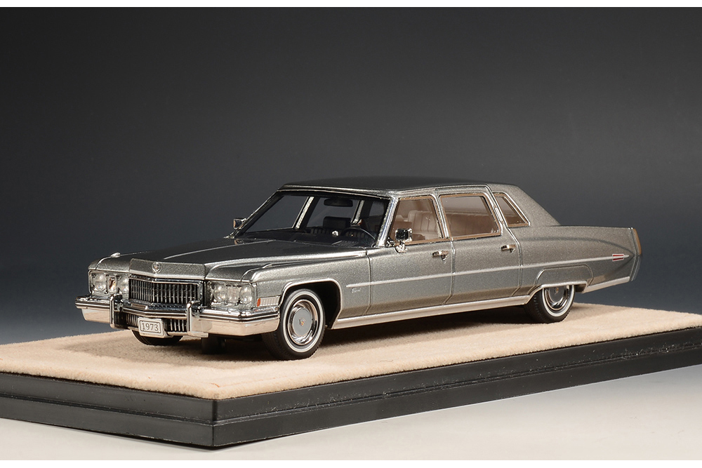 CADILLAC FLEETWOOD 75 LIMOUSINE 1973 PARK AVENUE GRAY POLY
