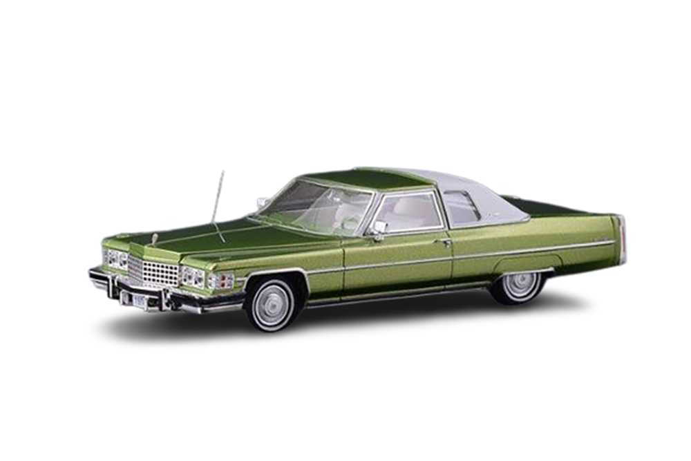 CADILLAC COUPE DEVILLE 1974 PERSIAN LIME FIREMIST