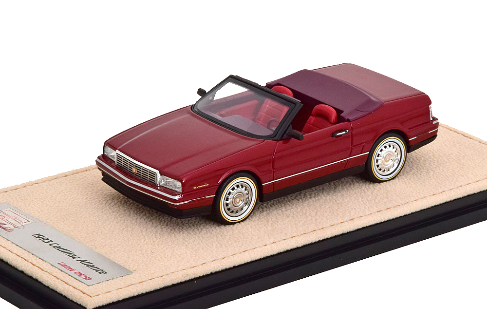 CADILLAC ALLANTE (OPEN) 1993 POMPEIAN RED METALLIC