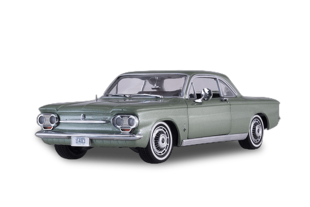 CHEVROLET CORVAIR COUPE 1963 ЗЕЛЕНЫЙ