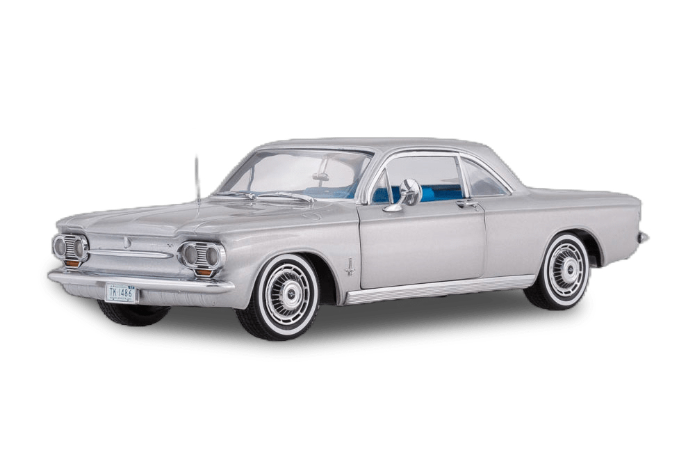 CHEVROLET CORVAIR COUPE 1963 SATIN SILVER