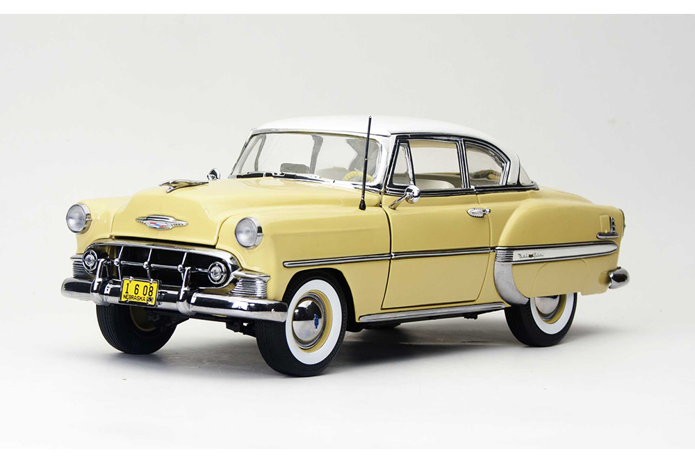 CHEVROLET BEL AIR HARD TOP COUPE 1953 / ШЕВРОЛЕ БЕЛ АЙР ХАРД ВЕРХ КУПЕ ЖЕЛТЫЙ