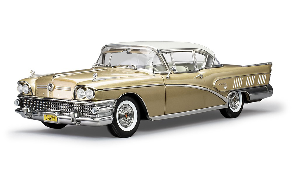 BUICK LIMITED RIVIERA COUPE 1958 GOLDEN / БЬЮИК РИВЬЕРА КУПЕ ЗОЛОТИСТЫЙ