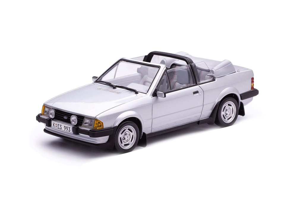 FORD ESCORT XR3I CABRIO 1984 СЕРЕБРИСТЫЙ