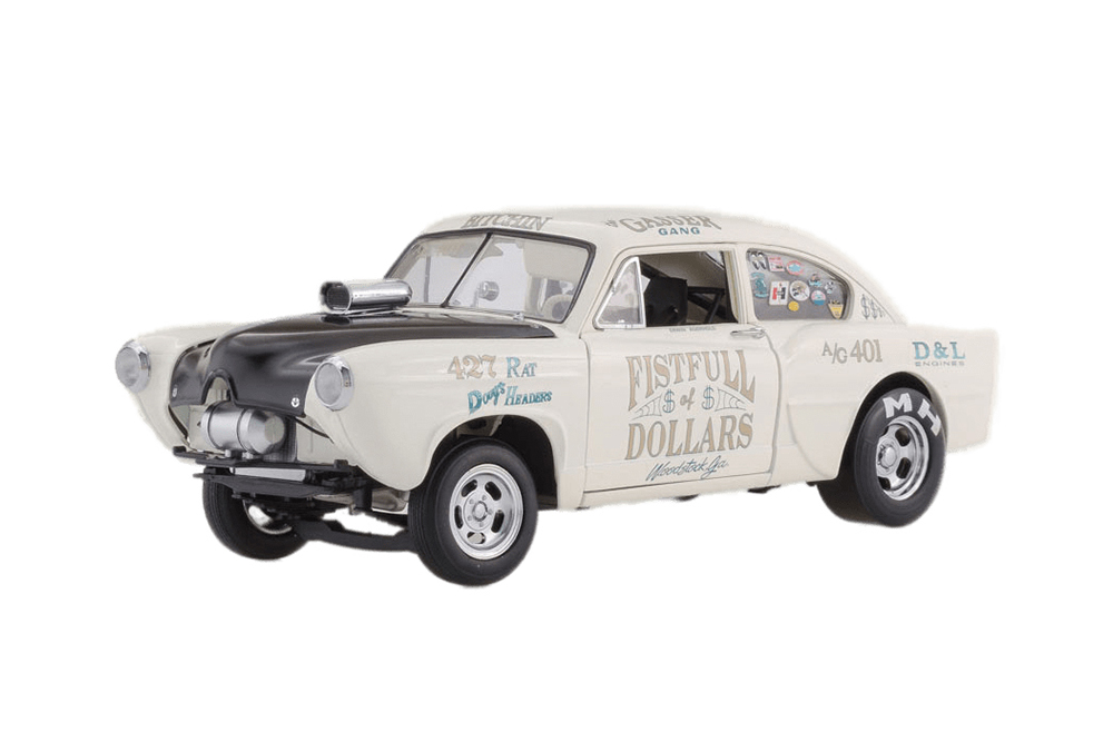 KAISER HENRY J 1951 GASSER WHITE FISTFULL