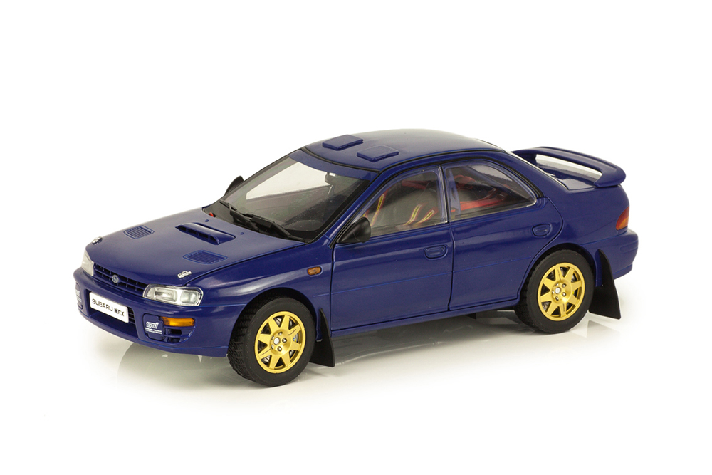 SUBARU IMPREZA WRX STI STREET LEGAL 1996 СИНИЙ