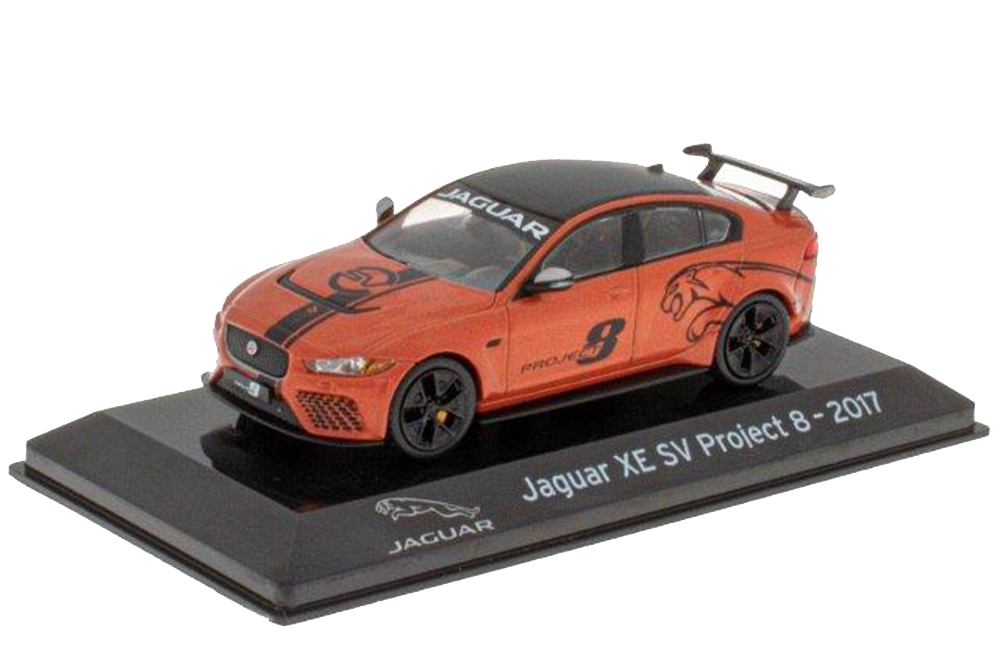 JAGUAR XE SV PROJECT 8 2017 ORANGE/BLACK