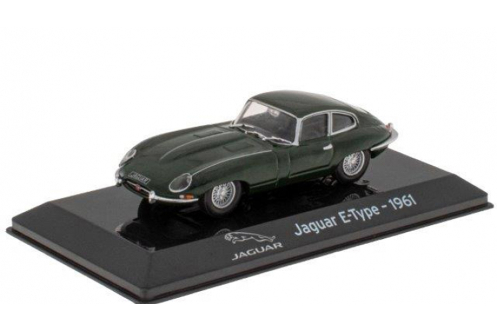 JAGUAR E-TYPE 1961 DARK GREEN