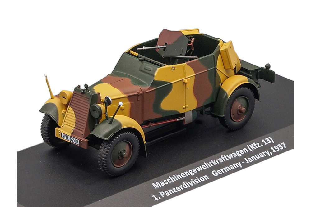MASCHINENGEWEHRKRAFTWAGEN (KFZ. 13) 1. PANZERDIVISION GERMANY - JANUARY, 1937